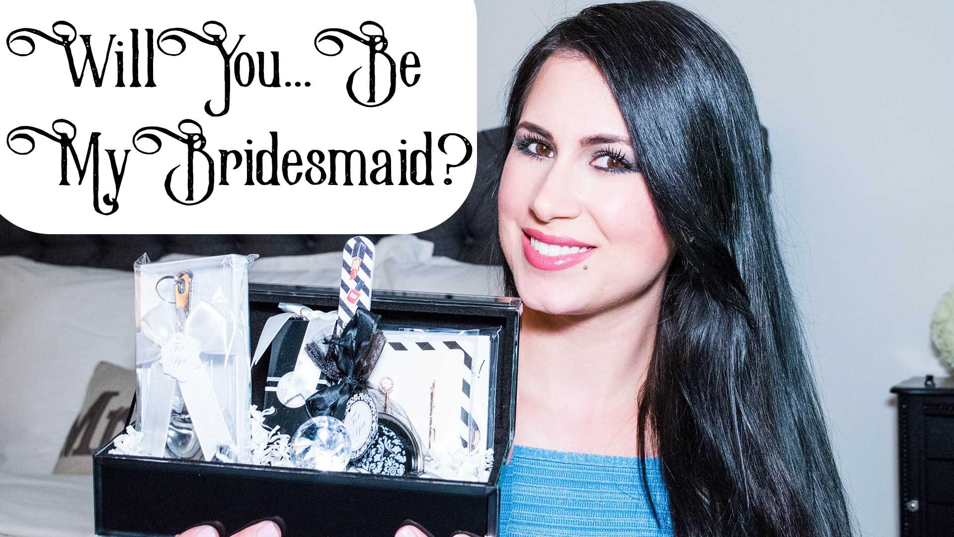 WILL YOU BE MY BRIDESMAID? DIY BRIDAL GIFT BASKETS! – DebbyVanessa.com