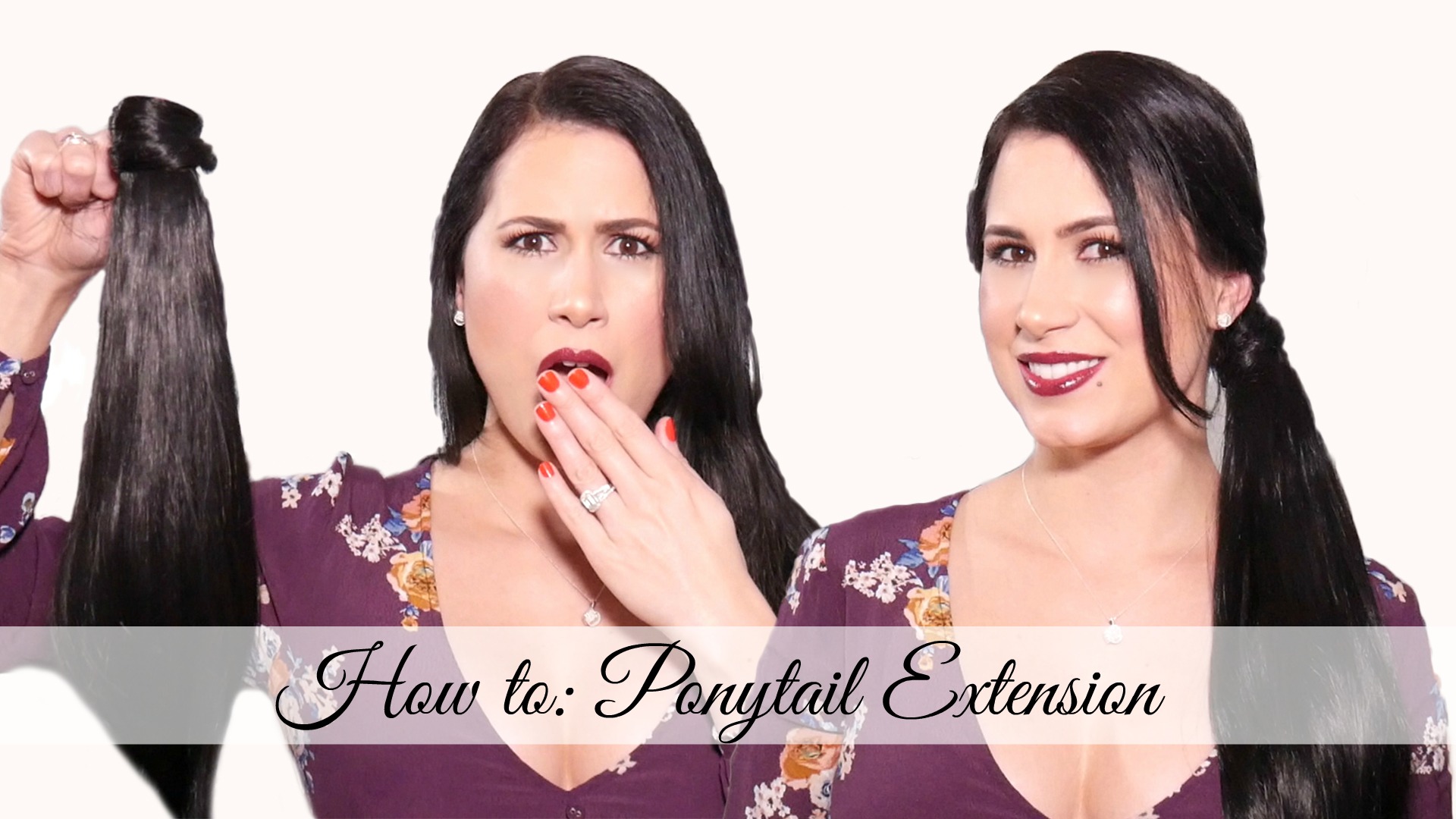 Debby Vanessa - How to ponytail extensions