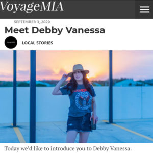 Debby Vanessa Voyage Miami Article